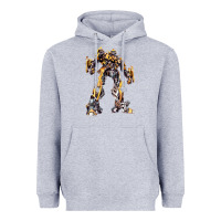 Heather Grey transformers Heavyweight Hoodie - artisFamous