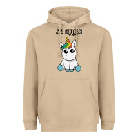 Mushroom so manly funny unicorn Heavyweight Hoodie - artisFamous