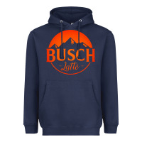 Navy busch latte Heavyweight Hoodie - artisFamous
