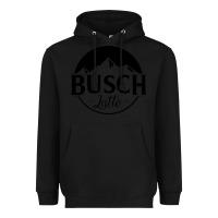 Black busch latte Heavyweight Hoodie - artisFamous