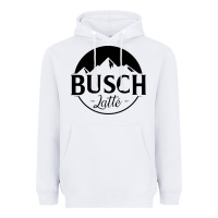 White busch latte Heavyweight Hoodie - artisFamous