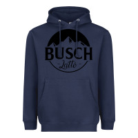 Navy busch latte Heavyweight Hoodie - artisFamous