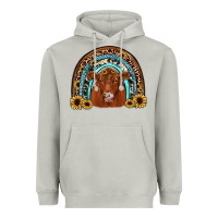 Moon Dust red angus rainbow Heavyweight Hoodie - JahusDesignShop