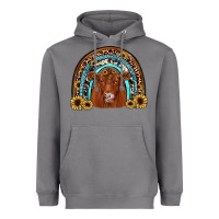 Storm red angus rainbow Heavyweight Hoodie - JahusDesignShop