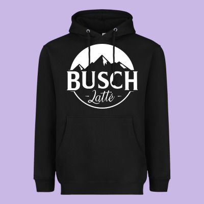 Busch Latte Heavyweight Hoodie Designed By Artisfamous