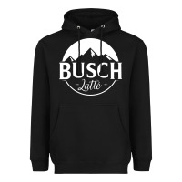 Black busch latte Heavyweight Hoodie - artisFamous