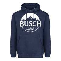 Navy busch latte Heavyweight Hoodie - artisFamous