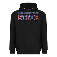Black blue mountain state Heavyweight Hoodie - artisFamous