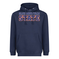 Navy blue mountain state Heavyweight Hoodie - artisFamous