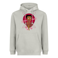 Moon Dust Black Betty Boop Heavyweight Hoodie - artisFamous