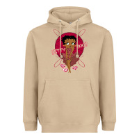 Mushroom Black Betty Boop Heavyweight Hoodie - artisFamous