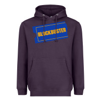 Plum blockbuster ticket Heavyweight Hoodie - artisFamous