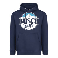 Navy busch latte Heavyweight Hoodie - artisFamous