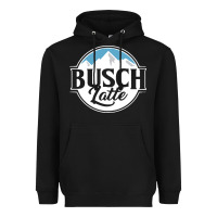 Black busch latte Heavyweight Hoodie - artisFamous