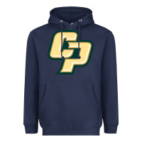 Navy Cal Poly CP Heavyweight Hoodie - artisFamous