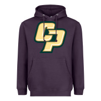 Plum Cal Poly CP Heavyweight Hoodie - artisFamous