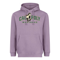 Lavender cal poly mustangs Heavyweight Hoodie - artisFamous