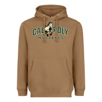 Toasted Coconut cal poly mustangs Heavyweight Hoodie - artisFamous