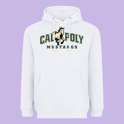 Cal Poly Mustangs Heavyweight Hoodie Designed By Artisfamous