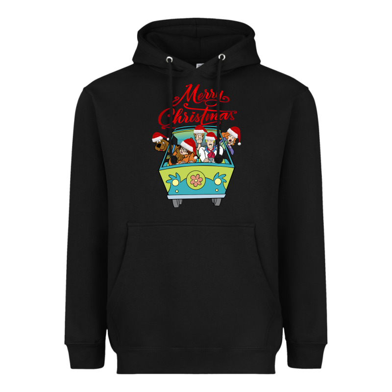 Scooby Doo Merry Christmas Heavyweight Hoodie by artisFamous | Teevron