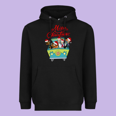 Scooby Doo Merry Christmas Heavyweight Hoodie Designed By Artisfamous