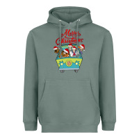 Sage Scooby Doo merry christmas Heavyweight Hoodie - artisFamous