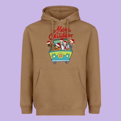 Scooby Doo Merry Christmas Heavyweight Hoodie Designed By Artisfamous