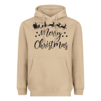 Mushroom merry christmas Heavyweight Hoodie - artisFamous