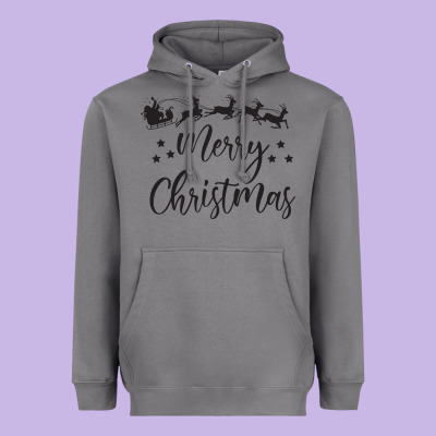 Merry Christmas Heavyweight Hoodie Designed By Artisfamous