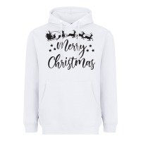 White merry christmas Heavyweight Hoodie - artisFamous