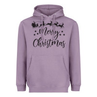 Lavender merry christmas Heavyweight Hoodie - artisFamous