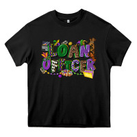 Black loan officer mardi gras cowgirl Heavy Core Tee - CowGirlArtShop