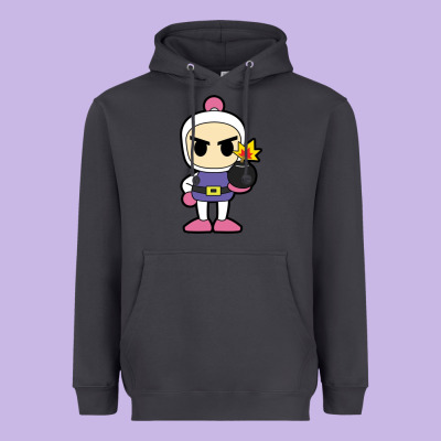 Bomberman Heavyweight Hoodie Designed By Artisfamous