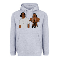 Heather Grey outkast Heavyweight Hoodie - artisFamous