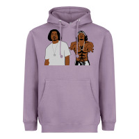 Lavender outkast Heavyweight Hoodie - artisFamous