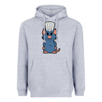 Heather Grey ratatouille remy Heavyweight Hoodie - artisFamous