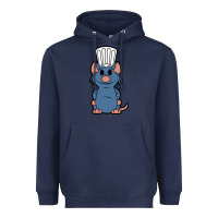 Navy ratatouille remy Heavyweight Hoodie - artisFamous