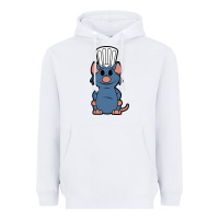 White ratatouille remy Heavyweight Hoodie - artisFamous