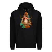 Black bullskull arrowhead Premium Hoodie - Jasminsmagicworld