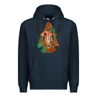 Navy bullskull arrowhead Premium Hoodie - Jasminsmagicworld