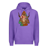 Purple bullskull arrowhead Premium Hoodie - Jasminsmagicworld