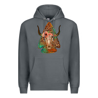 Rock bullskull arrowhead Premium Hoodie - Jasminsmagicworld