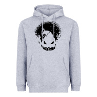 Heather Grey jacks nightmare Heavyweight Hoodie - artisFamous