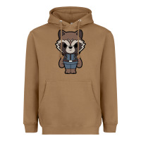 Toasted Coconut rocket racoon chibi Heavyweight Hoodie - artisFamous