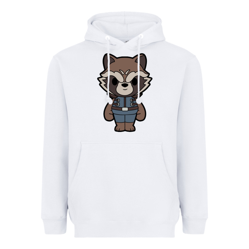 Rocket Racoon Chibi Heavyweight Hoodie by artisFamous | Teevron