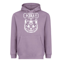 Lavender kill no more heroes cat Heavyweight Hoodie - artisFamous