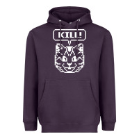 Plum kill no more heroes cat Heavyweight Hoodie - artisFamous