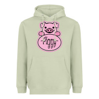 Matcha pig piggy costume Heavyweight Hoodie - artisFamous