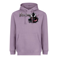 Lavender VENOM THE MOVIE Heavyweight Hoodie - artisFamous
