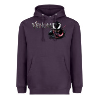 Plum VENOM THE MOVIE Heavyweight Hoodie - artisFamous